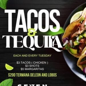 1 BOTTLES 1 HOOKAH 2 CHAMPAGNES - SEVEN TUESDAY
