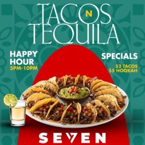 1 BOTTLES 1 HOOKAH 1 CHAMPAGNE - SEVEN TUESDAY